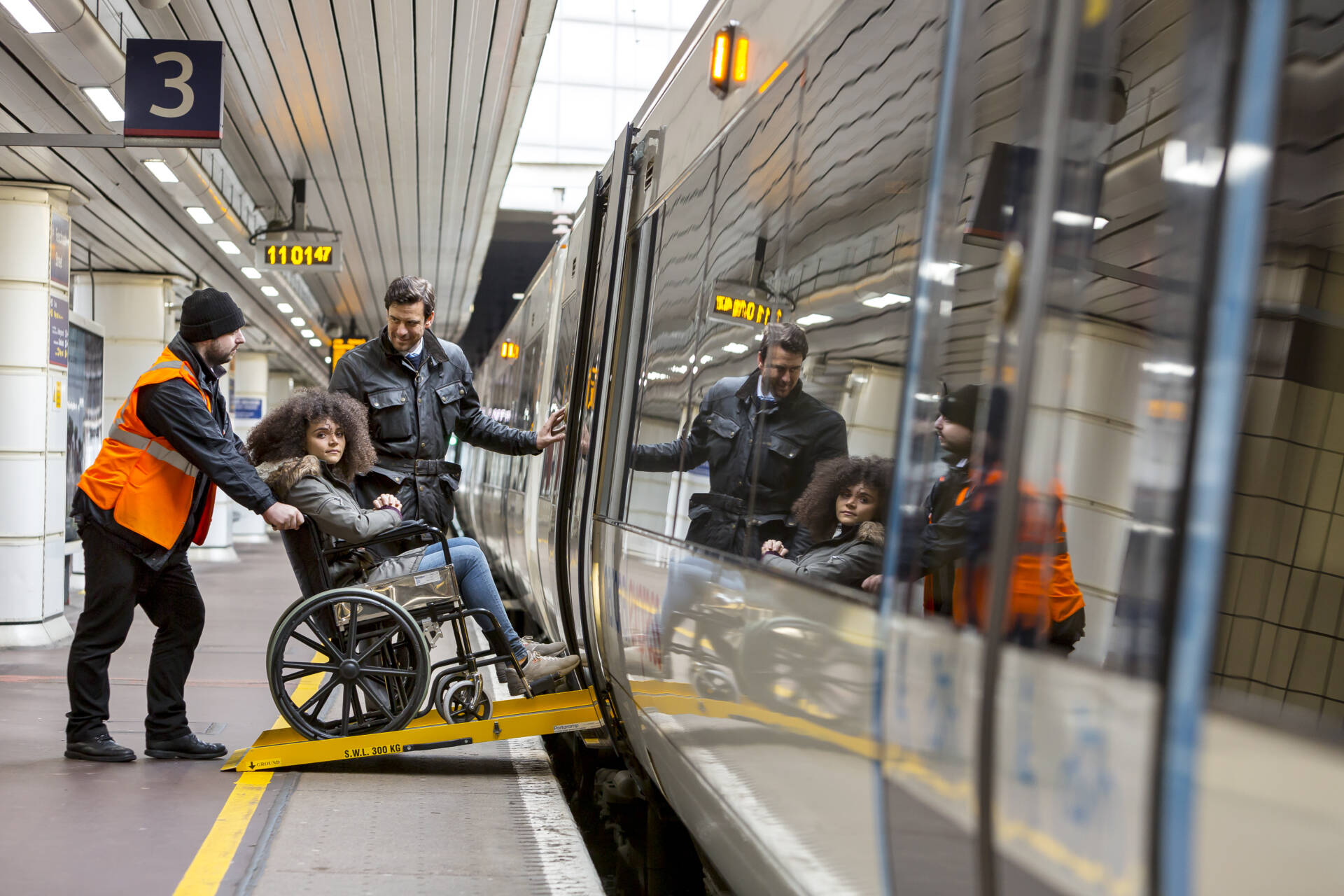 train timetable mobile banner