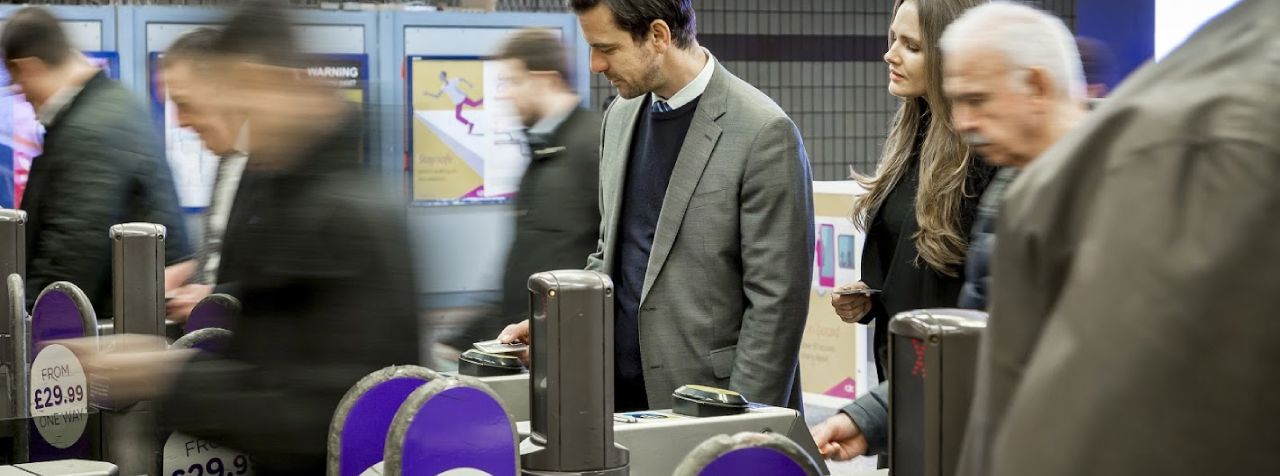 Smartcard Used At Ticket Gate